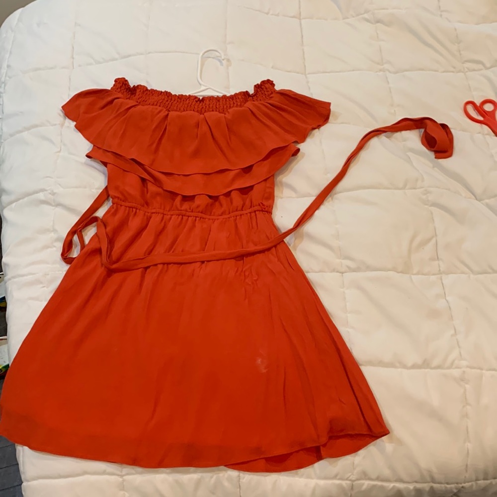 Lovers + Friends Suntime Ruffle Dress Size S (Small) *WORN*